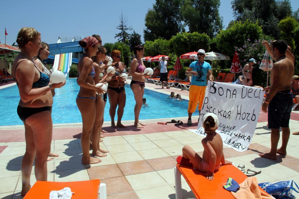 Lims Bona Dea Beach Hotel Kemer Bagian luar foto